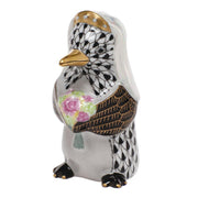 Herend Penguin Bride Figurines Herend Black 