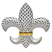 Herend Fleur De Lis Figurines Herend Black 