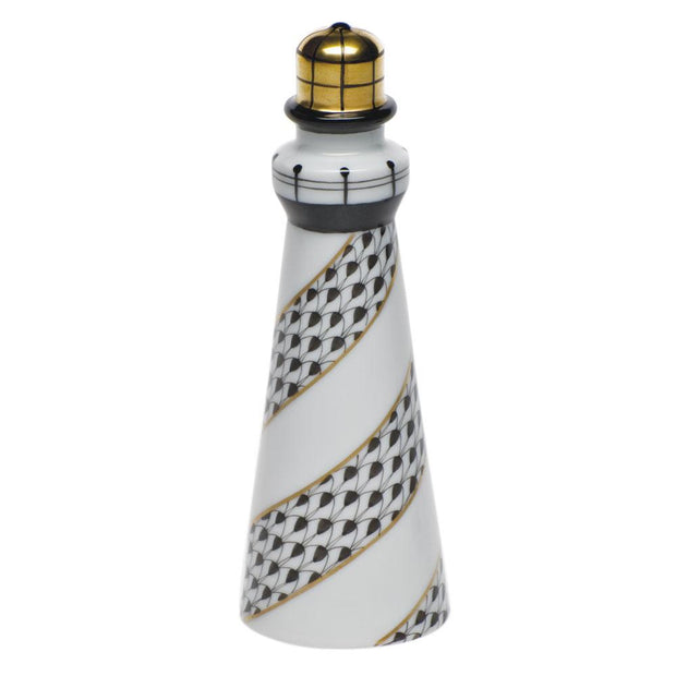 Herend Lighthouse Figurines Herend Black 