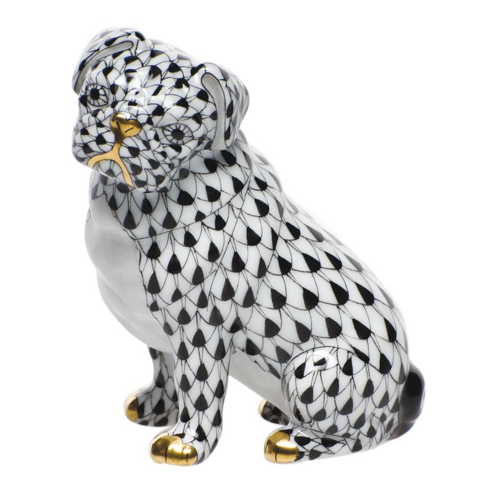 Herend Pug Figurine