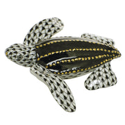 Herend Young Leatherback Turtle Figurines Herend Black 