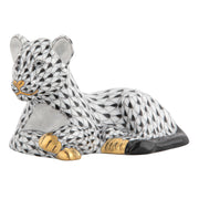 Herend Young Lion Figurines Herend Black 