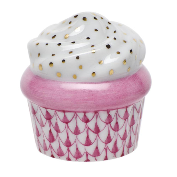 Herend Cupcake Figurines Herend Raspberry (Pink) 