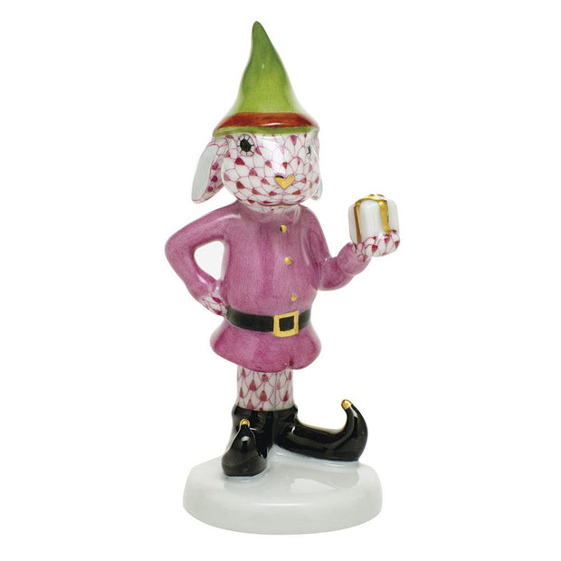 Herend Elf Bunny Figurines Herend Raspberry (Pink) 