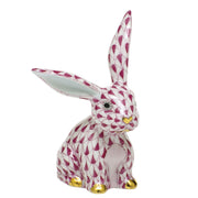 Herend Funny Bunny Figurines Herend Raspberry (Pink) 