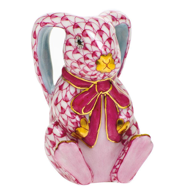 Herend Bunny Ears Figurines Herend Raspberry (Pink) 