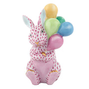 Herend Balloon Bunny Figurines Herend Raspberry (Pink) 