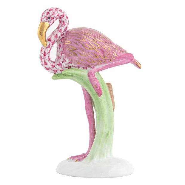 Herend Flamingo Figurines Herend Raspberry (Pink) 