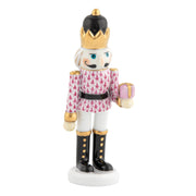 Herend Nutcracker With Gift Figurines Herend Raspberry (Pink) 