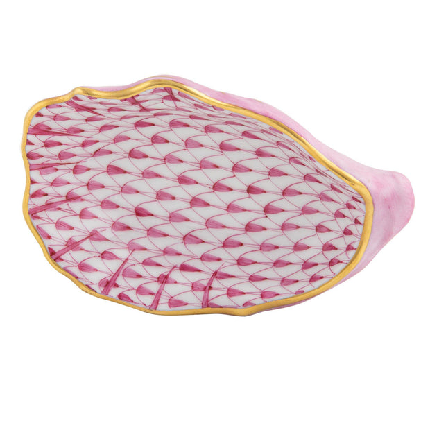 Herend Oyster Shell Figurines Herend Raspberry (Pink) 