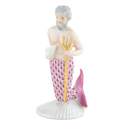 Herend Neptune Figurines Herend Raspberry (Pink) 