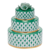 Herend Wedding Cake Figurines Herend Green 