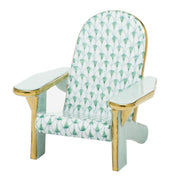 Herend Adirondack Chair Figurines Herend Green 