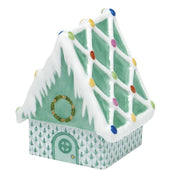 Herend Gingerbread House Figurines Herend Green 