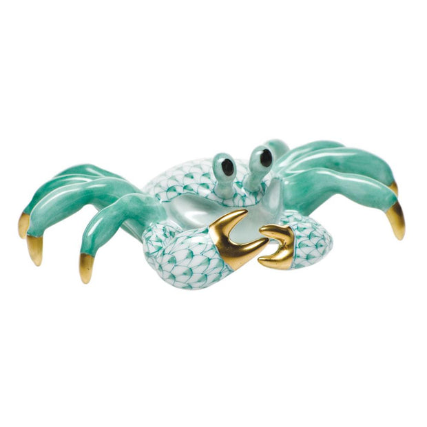 Herend Ghost Crab Figurines Herend Green 