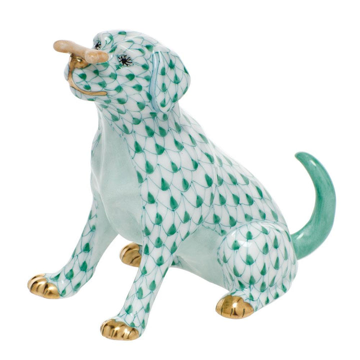 Herend Max W/Bone Figurines Herend Green 