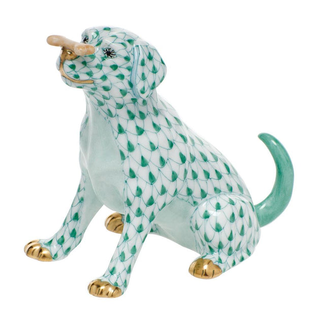 Herend Max W/Bone Figurines Herend Green 