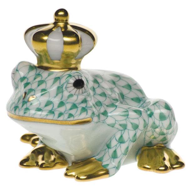 Herend Frog Prince Figurines Herend Green 
