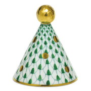 Herend Party Hat Figurines Herend Green 