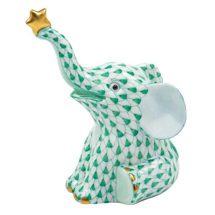 Herend Reach For The Stars Figurines Herend Green 