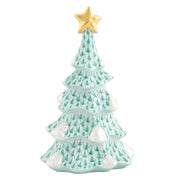 Herend Simple Christmas Tree Figurines Herend Green 