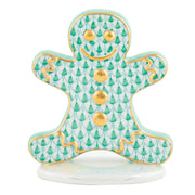 Herend Gingerbread Man Figurines Herend Green 