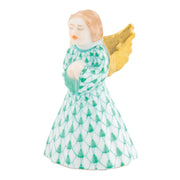 Herend Petite Praying Angel Figurines Herend Green 
