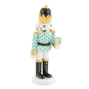 Herend Nutcracker With Gift Figurines Herend Green 