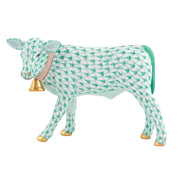 Herend Calf With Bell Figurines Herend Green 