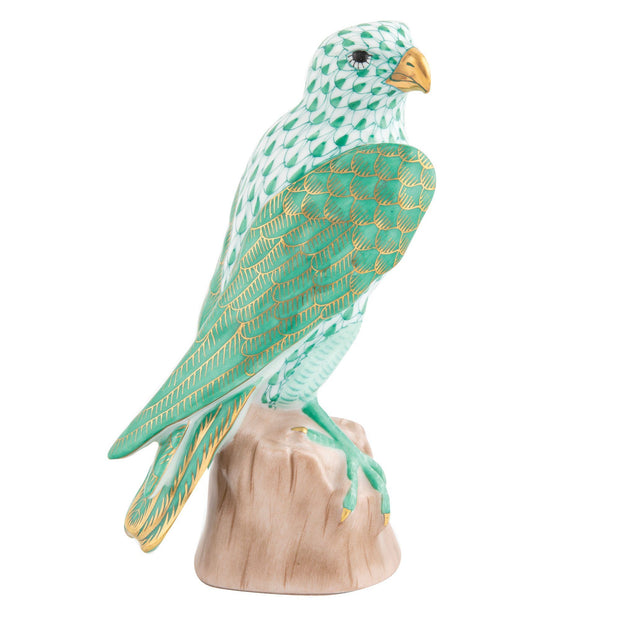 Herend Falcon Figurines Herend Green 