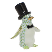 Herend Tuxedo Penguin Figurines Herend Lime Green 
