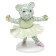 Herend Ballerina Bear Figurines Herend Lime Green 