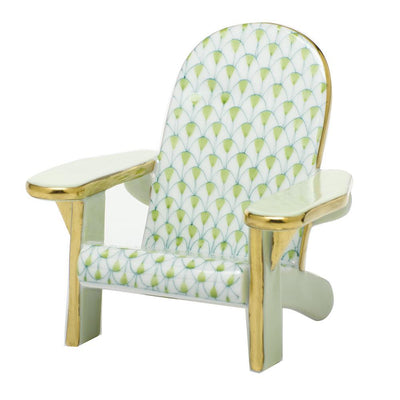 Herend Adirondack Chair Figurines Herend Lime Green 