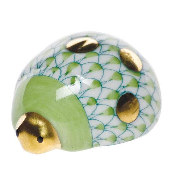 Herend Lucky Ladybug Figurines Herend Lime Green 
