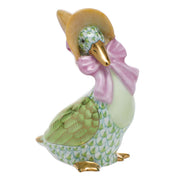 Herend Mother Goose Figurines Herend Lime Green 