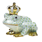 Herend Frog Prince Figurines Herend Lime Green 