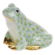 Herend Miniature Frog Figurines Herend Lime Green 