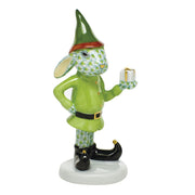 Herend Elf Bunny Figurines Herend Lime Green 