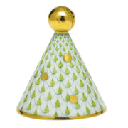 Herend Party Hat Figurines Herend Lime Green 