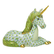 Herend Unicorn Figurines Herend Lime Green 