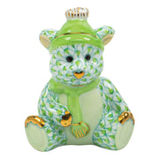 Herend Winter Bear Figurines Herend Lime Green 