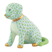 Herend Good Dog Figurines Herend Lime Green 