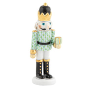 Herend Nutcracker With Gift Figurines Herend Lime Green 