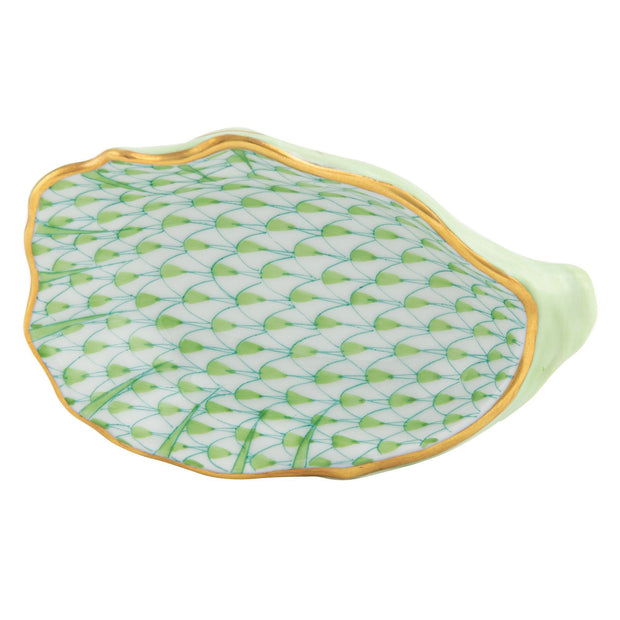 Herend Oyster Shell Figurines Herend Lime Green 