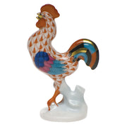 Herend Small Rooster Figurines Herend Rust 