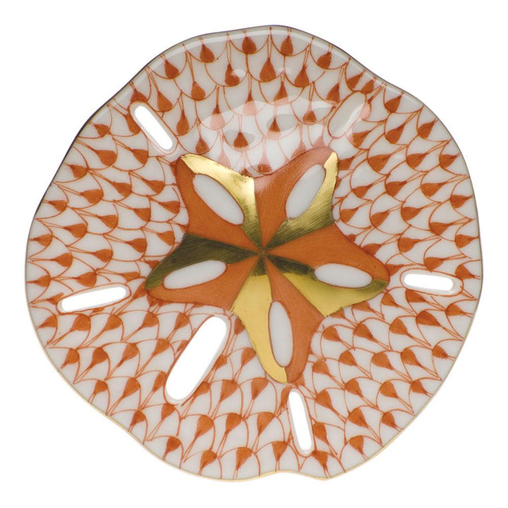 Herend Sand Dollar Figurines Herend Rust 