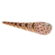 Herend Turritella Shell Figurines Herend Rust 