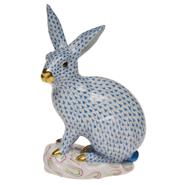 Herend Large Rabbit Figurines Herend 