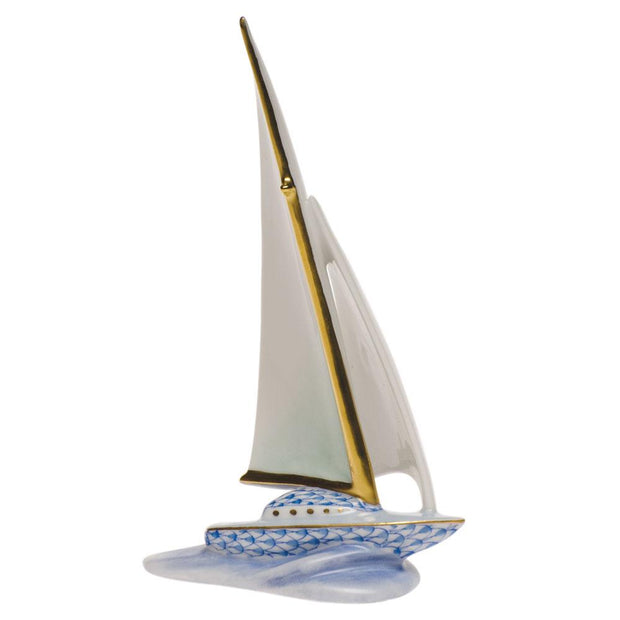 Herend Sailboat Figurines Herend 