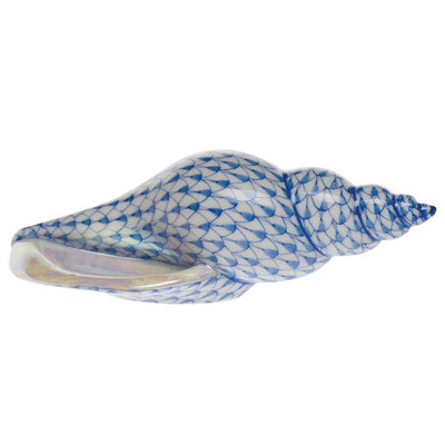 Herend Tulip Shell Figurines Herend Blue 
